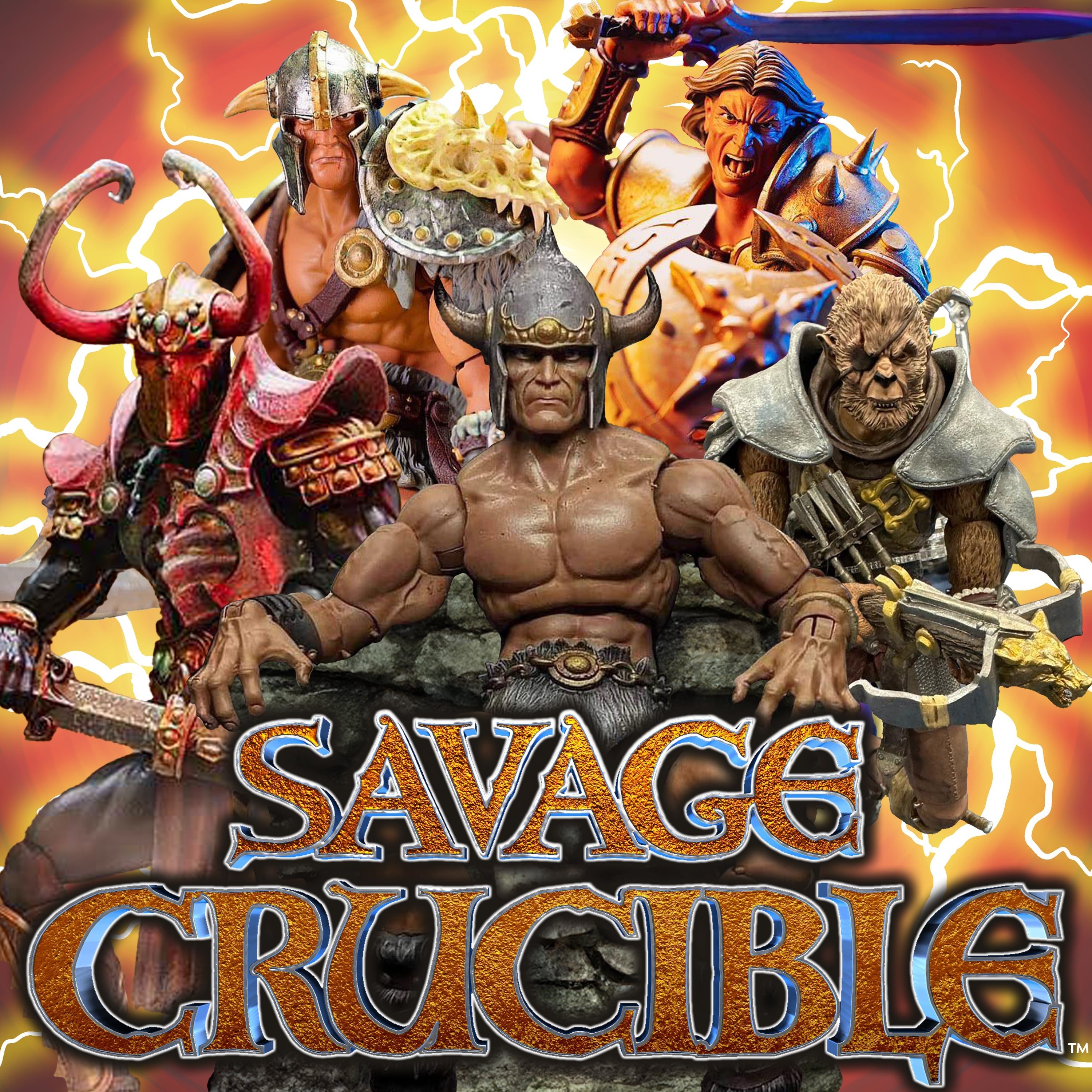 Savage Crucible - Wave 2 – HorseheadToys