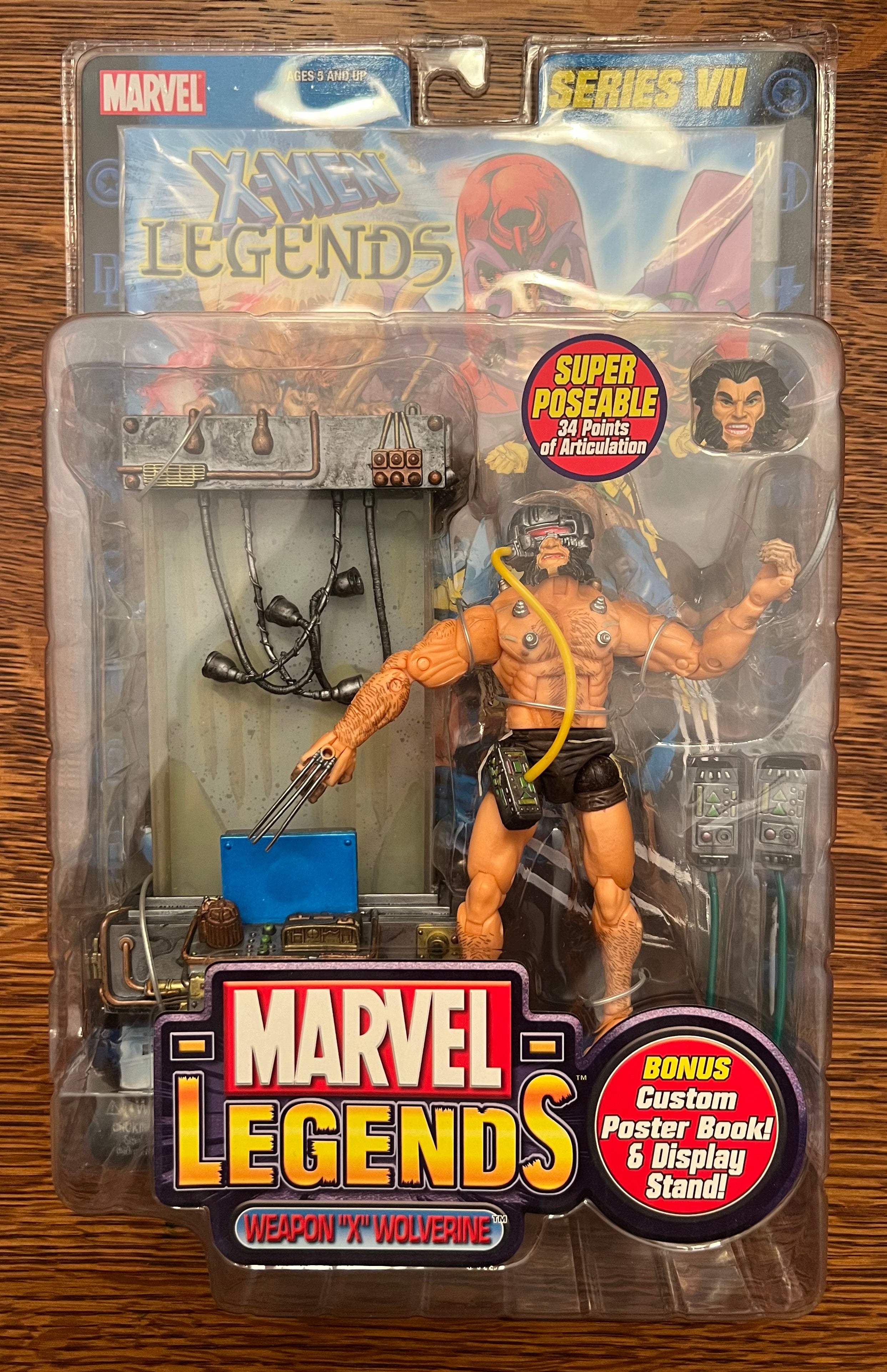 Marvel Legends X-Men Weapon X 【新品未開封】 Weapon X Wolverine Returns with New Marvel Legends Exclusive