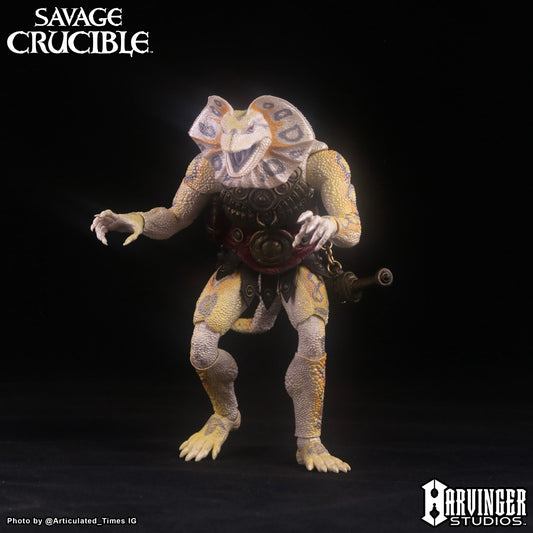 Savage Crucible Shield of D'Zaera Action Figure