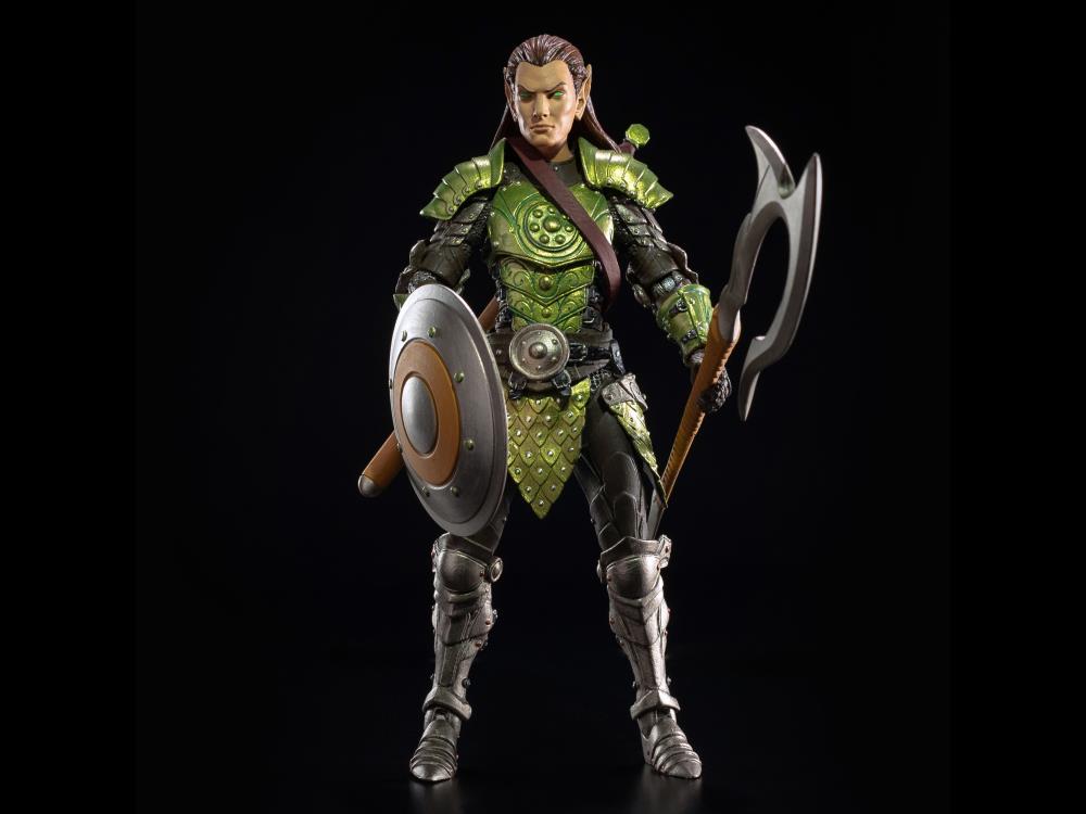 Mythic Legions Tactics: War of the Aetherblade Forge Founders Male Elf Deluxe Legion Builder Figure (With Bonus)