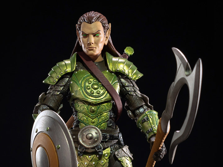 Mythic Legions Tactics: War of the Aetherblade Forge Founders Male Elf Deluxe Legion Builder Figure (With Bonus)
