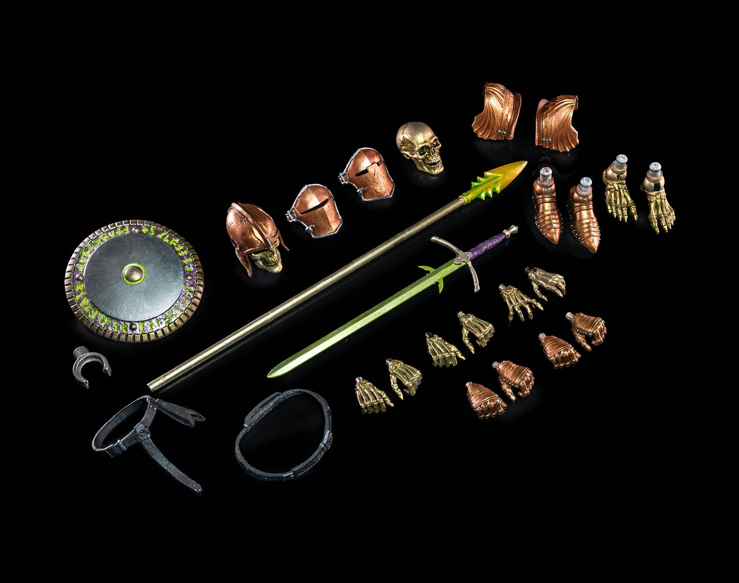 Mythic Legions Ashes of Agbendor Gold Skeleton 2 PREORDER