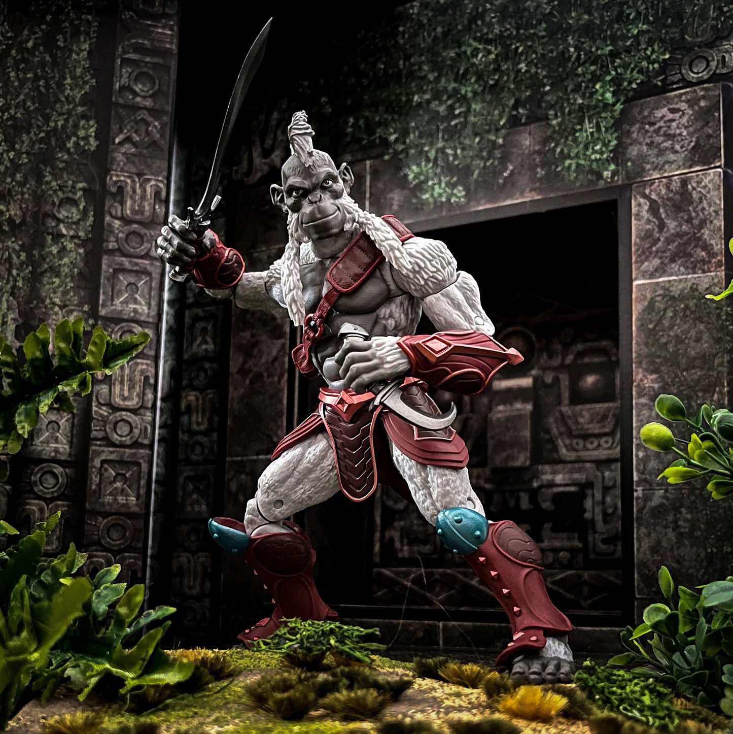 Animal Warriors of the Kingdom Primal Series Pale: Adventurer Armor