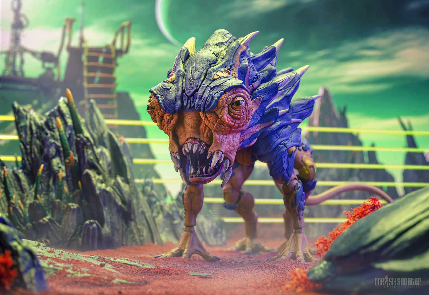 Cosmic Legions Lowland Scapeback - OxKrewe Thraxxon
