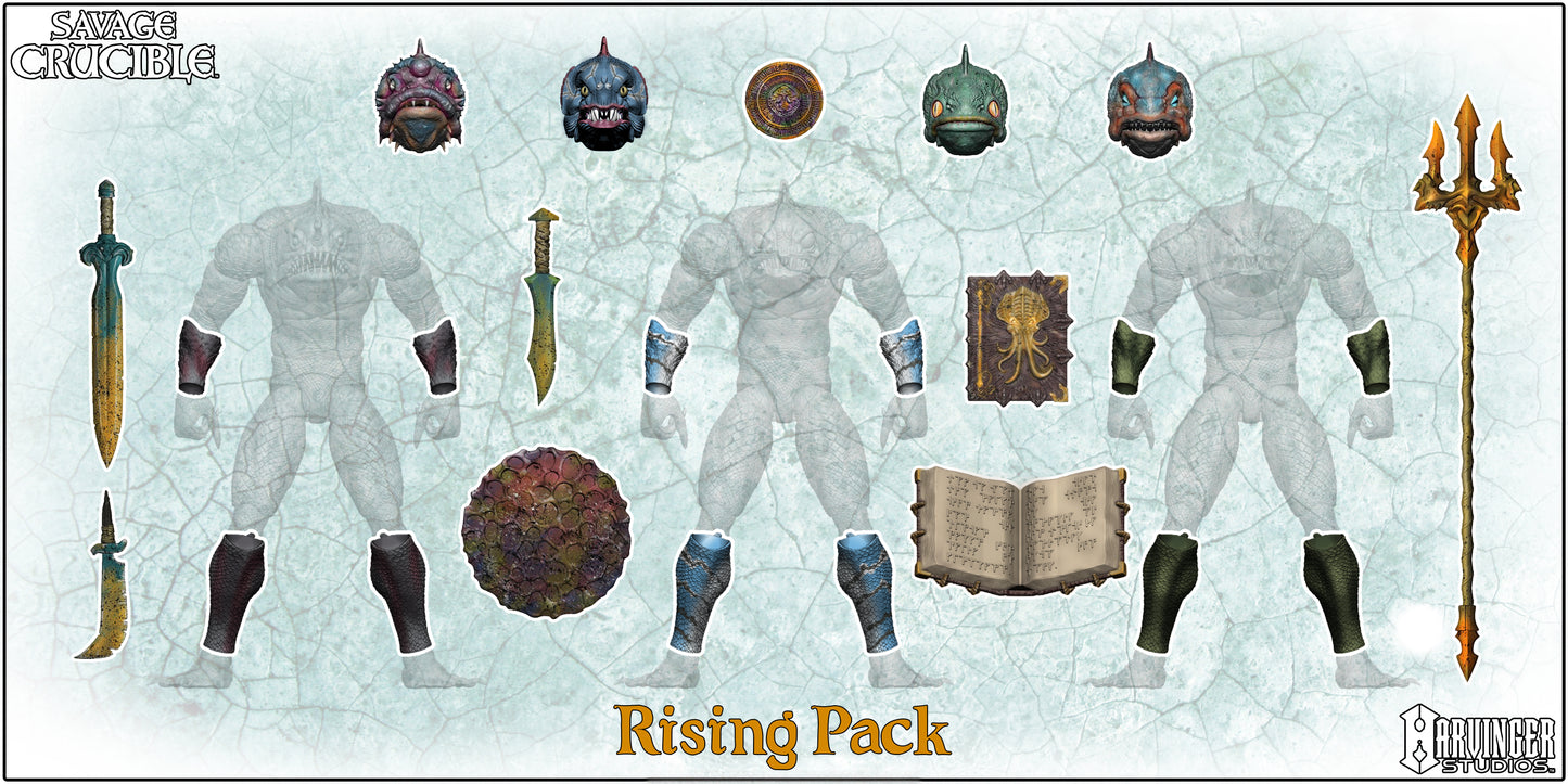 Savage Crucible Wave 3 Rising Character Pack PREORDER