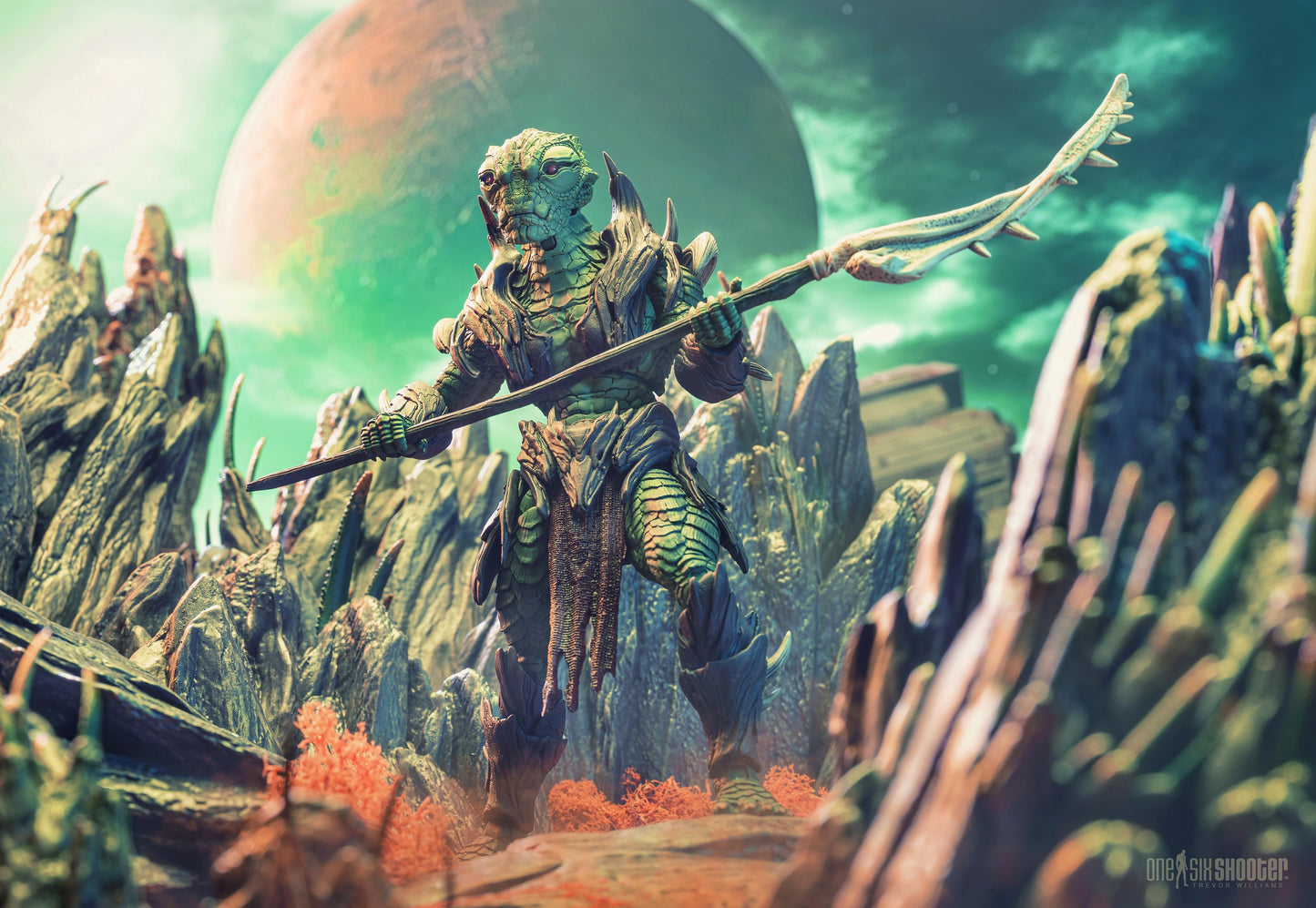 Cosmic Legions Thraxxian Scout - OxKrewe Thraxxon