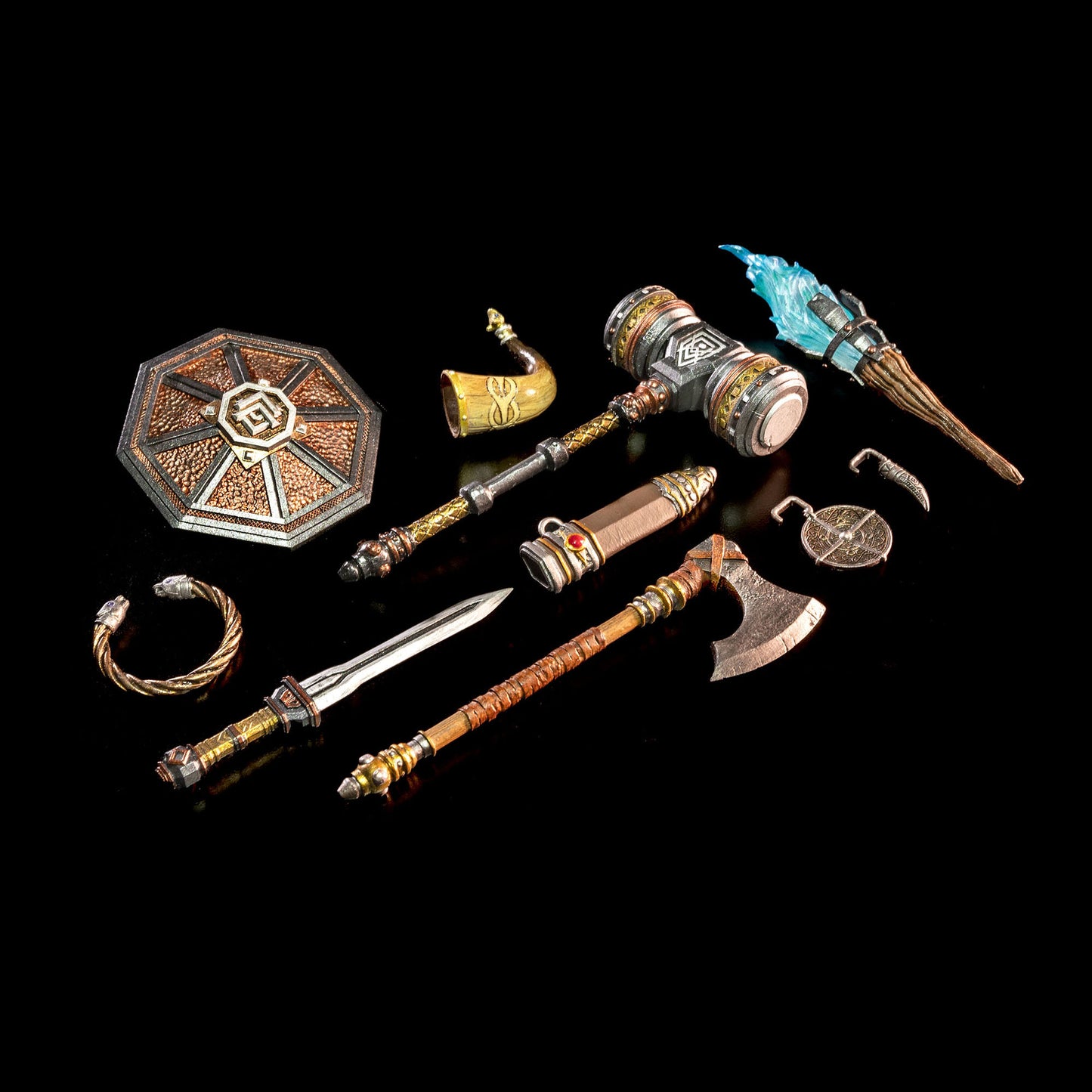 Mythic Legions Rising Sons Dwarf Weapons Pack PREORDER