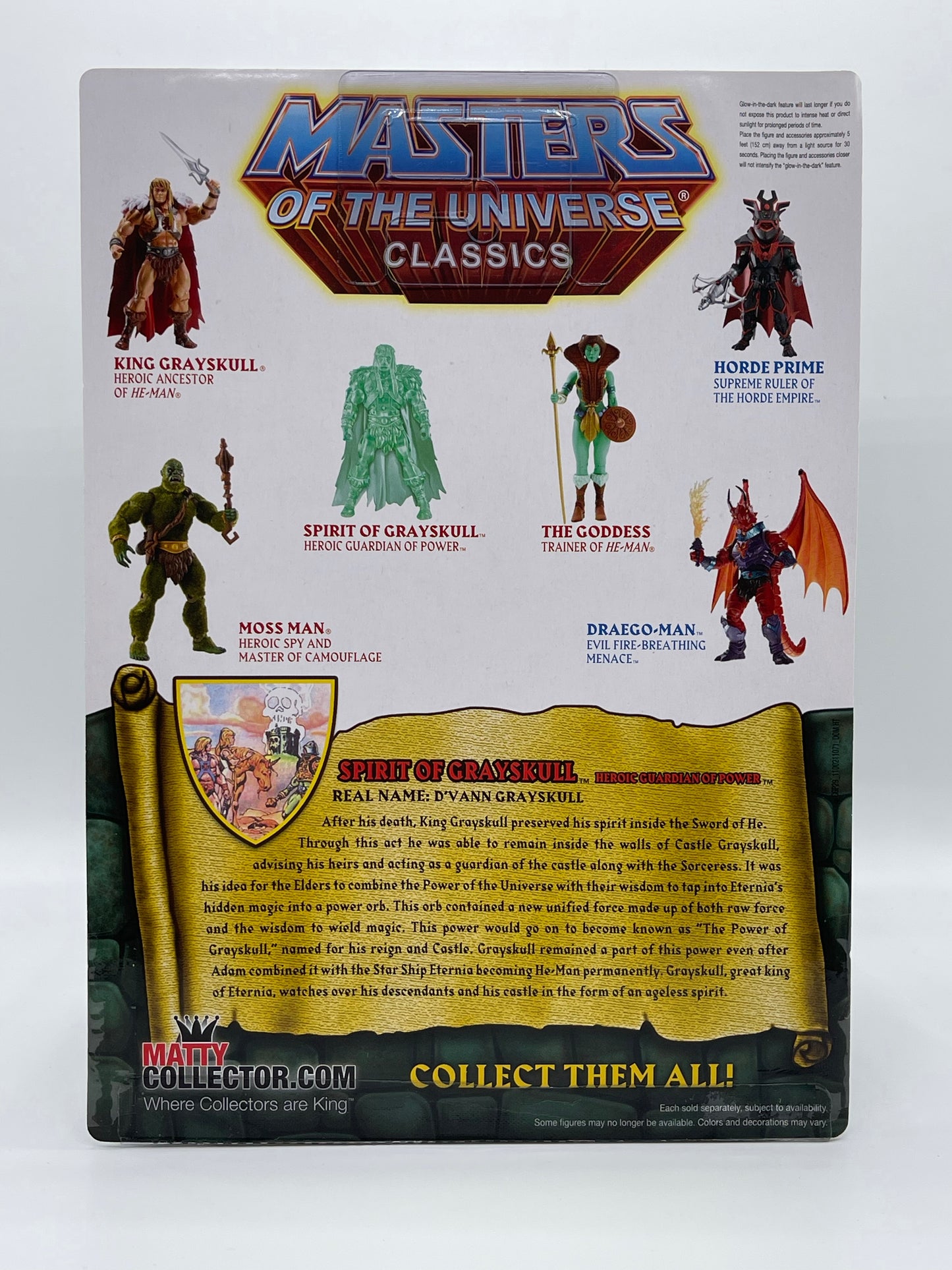 Masters of the Universe Classics Spirit of Grayskull