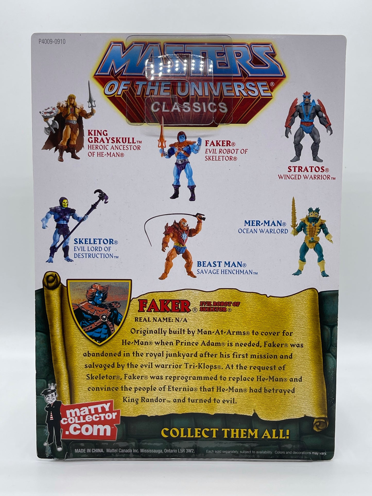Masters of the Universe Classics Faker