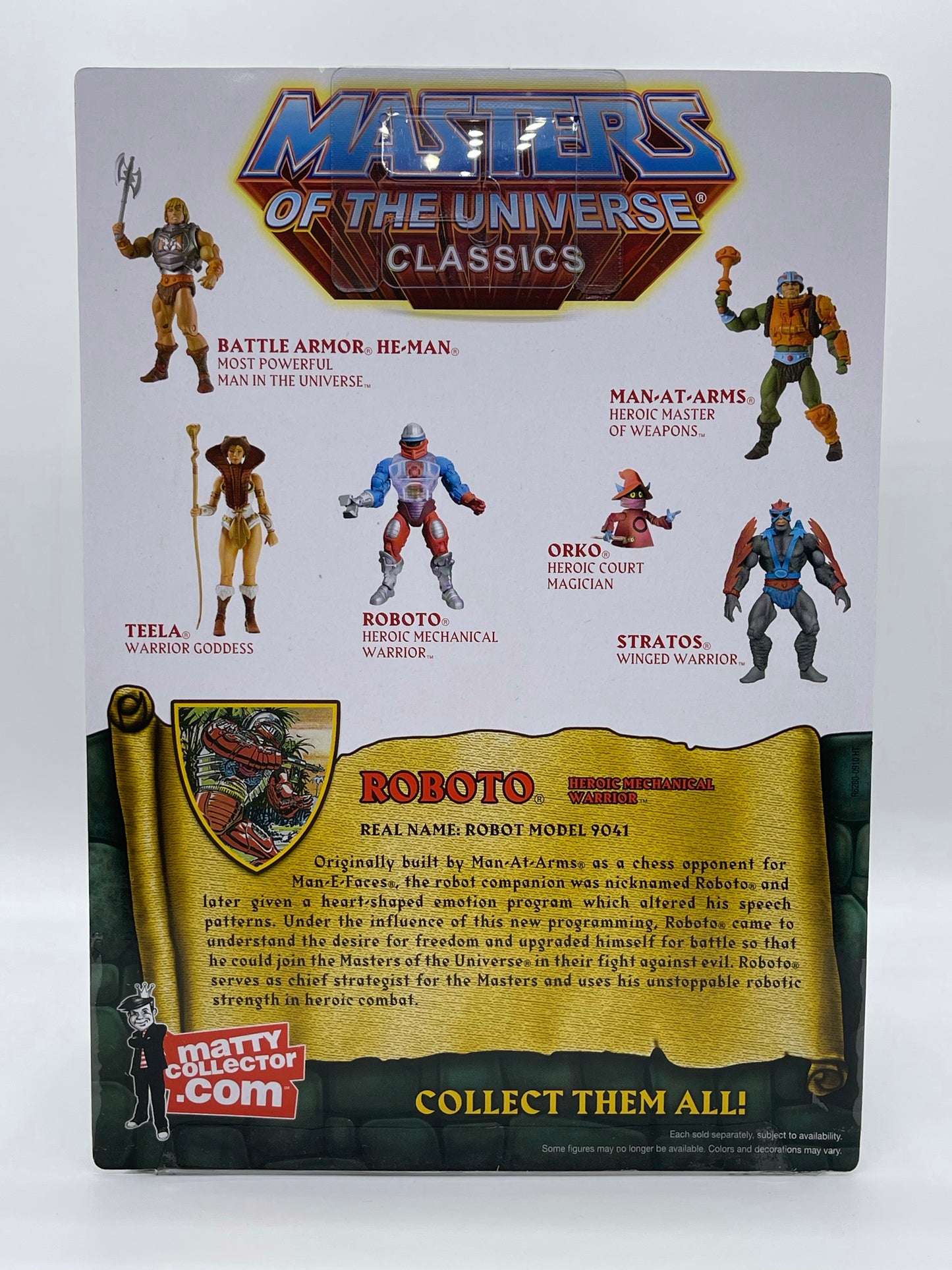 Masters of the Universe Classics Roboto