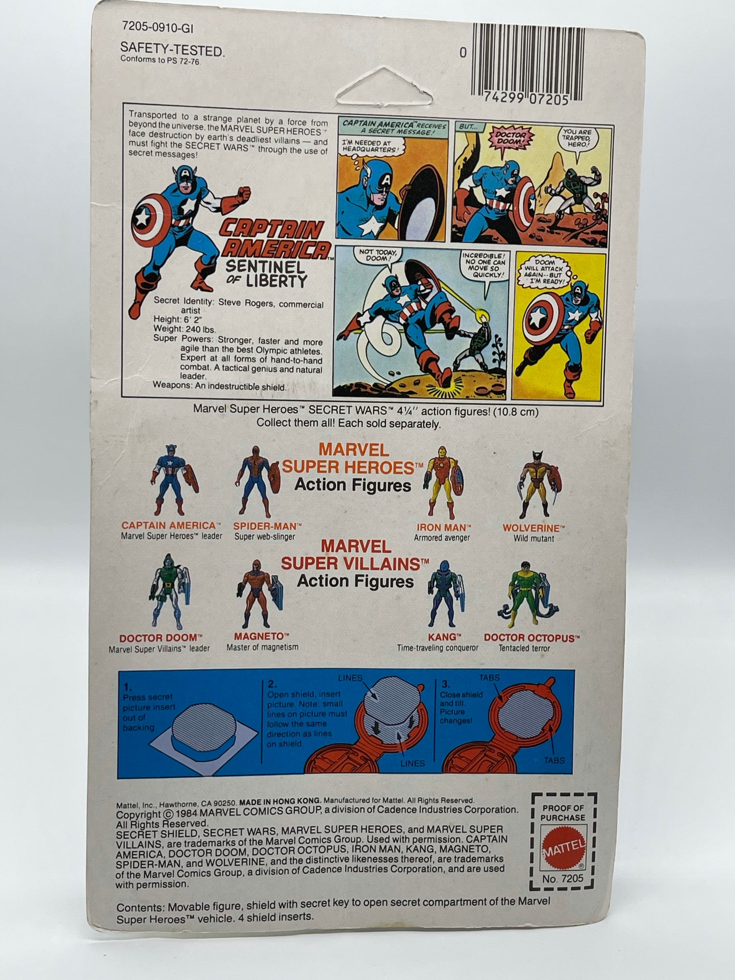 Secret Wars Captain America