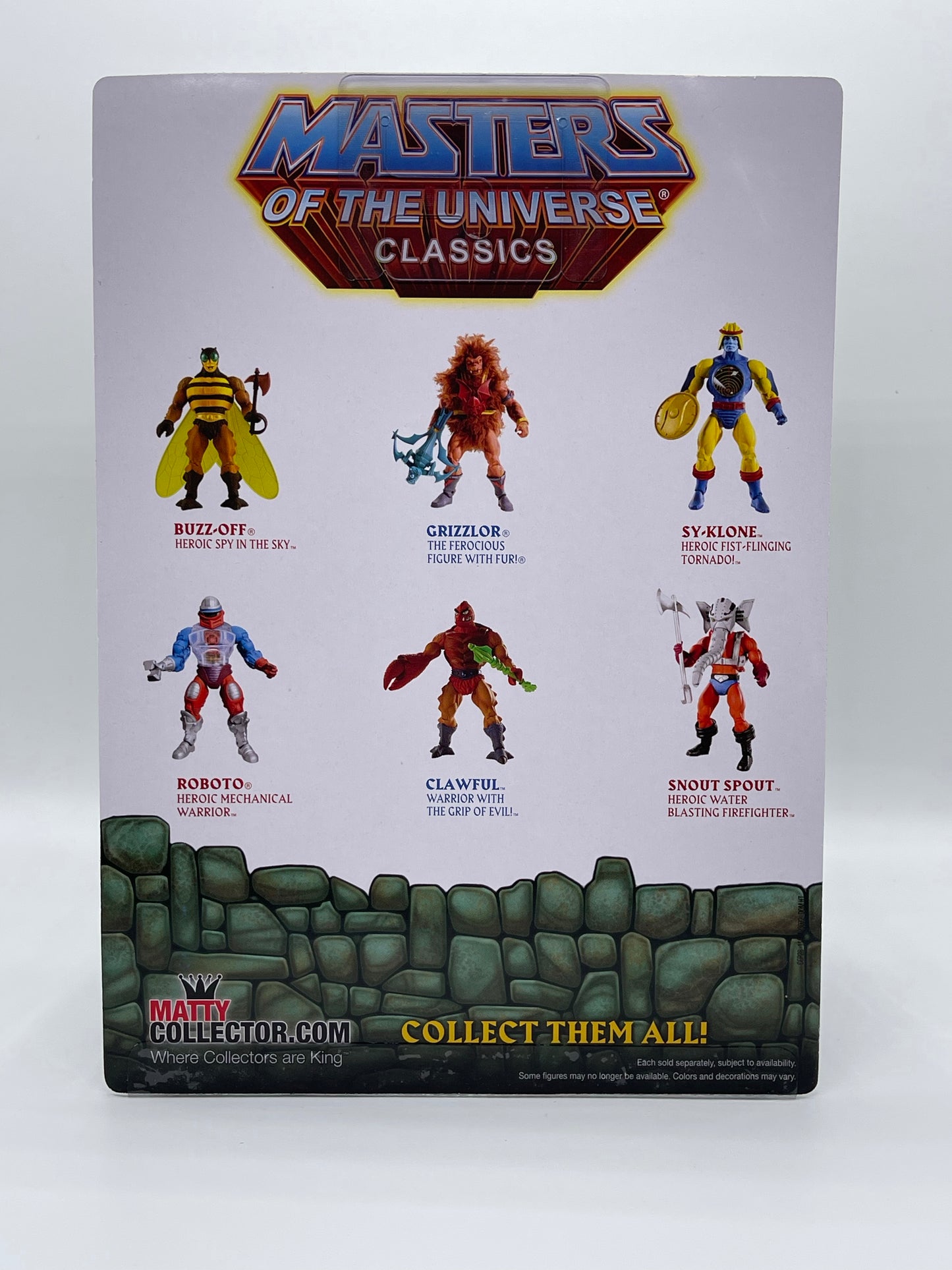Masters of the Universe Classics Heads of Eternia