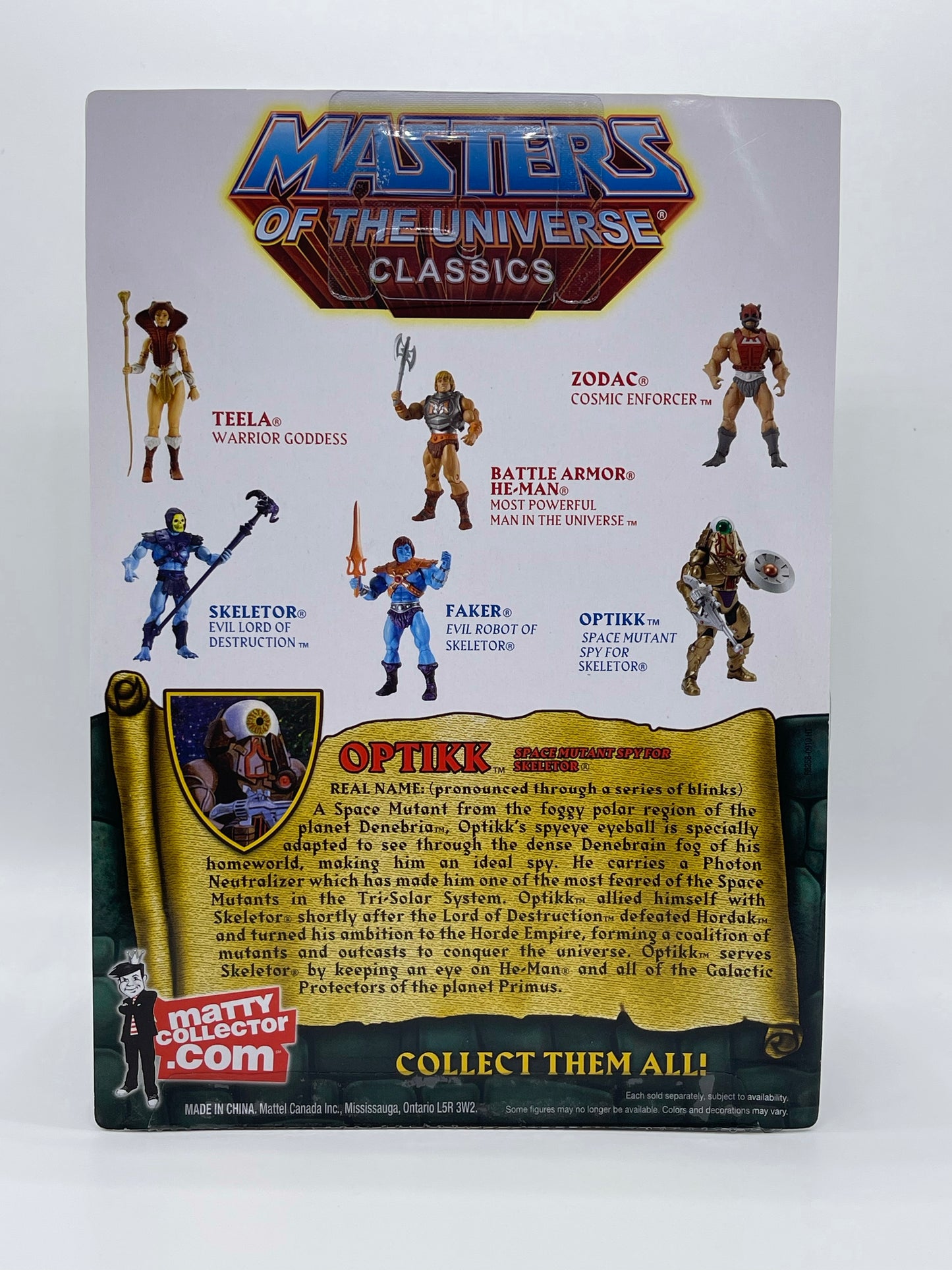 Masters of the Universe Classics Optikk