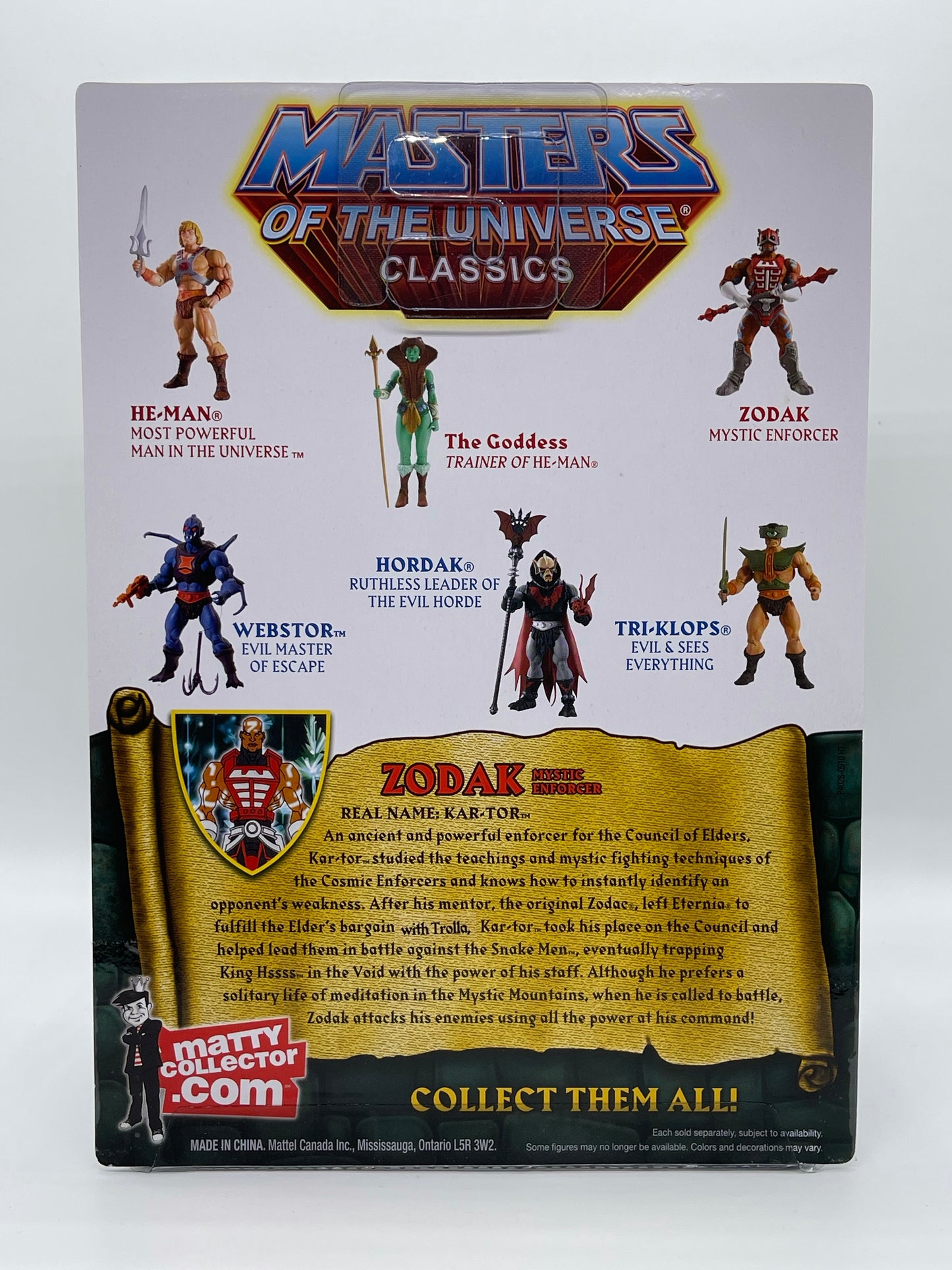 Masters of the Universe Classics Zodak