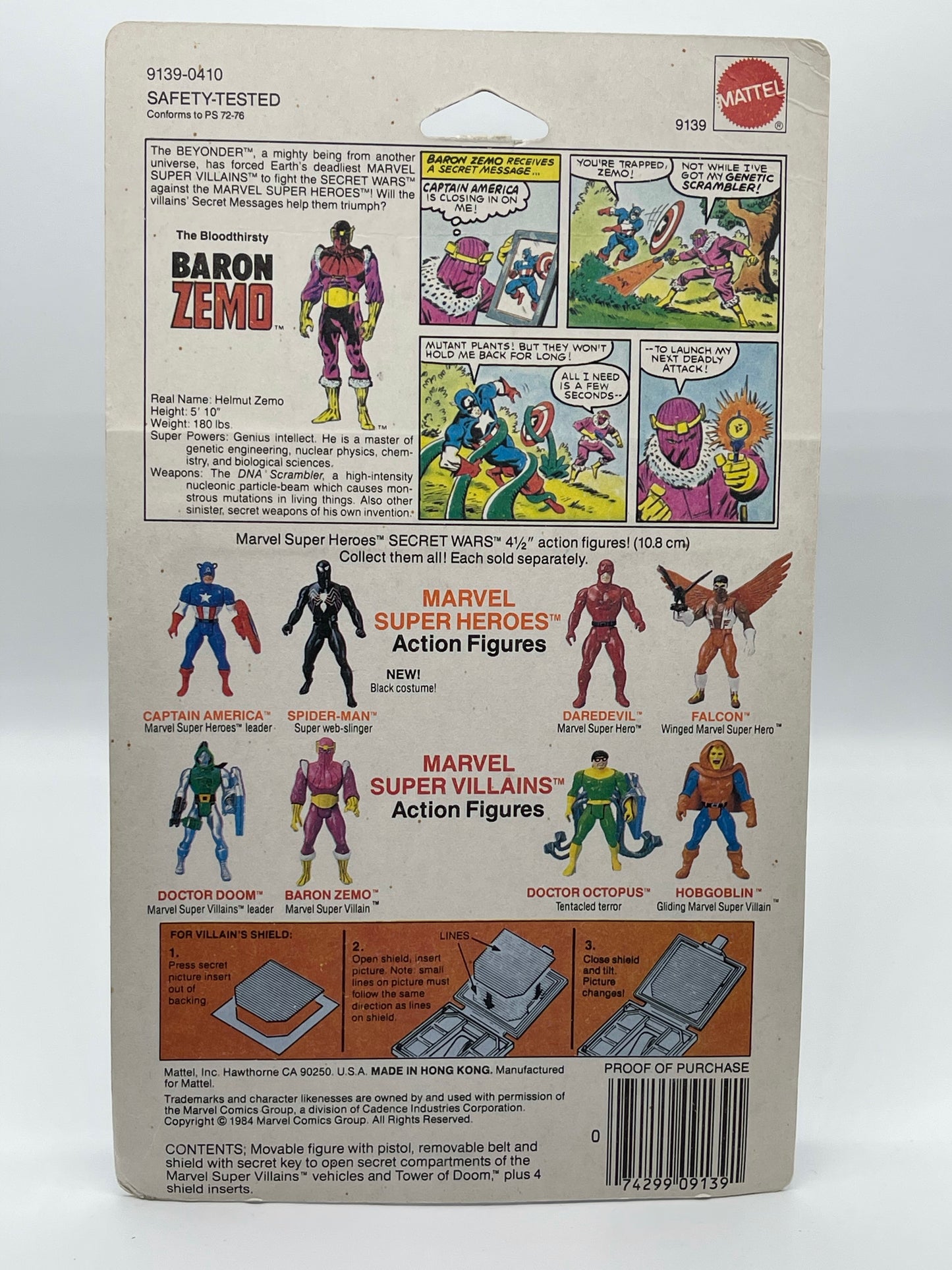 Secret Wars Baron Zemo