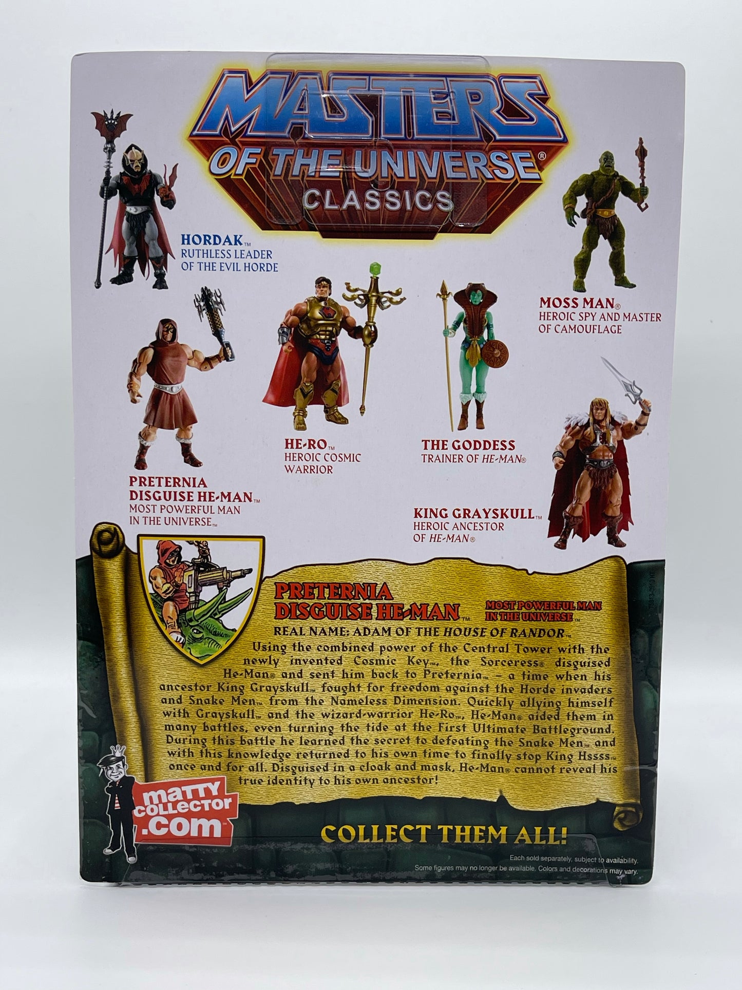 Masters of the Universe Classics Preternia Disguise He-man