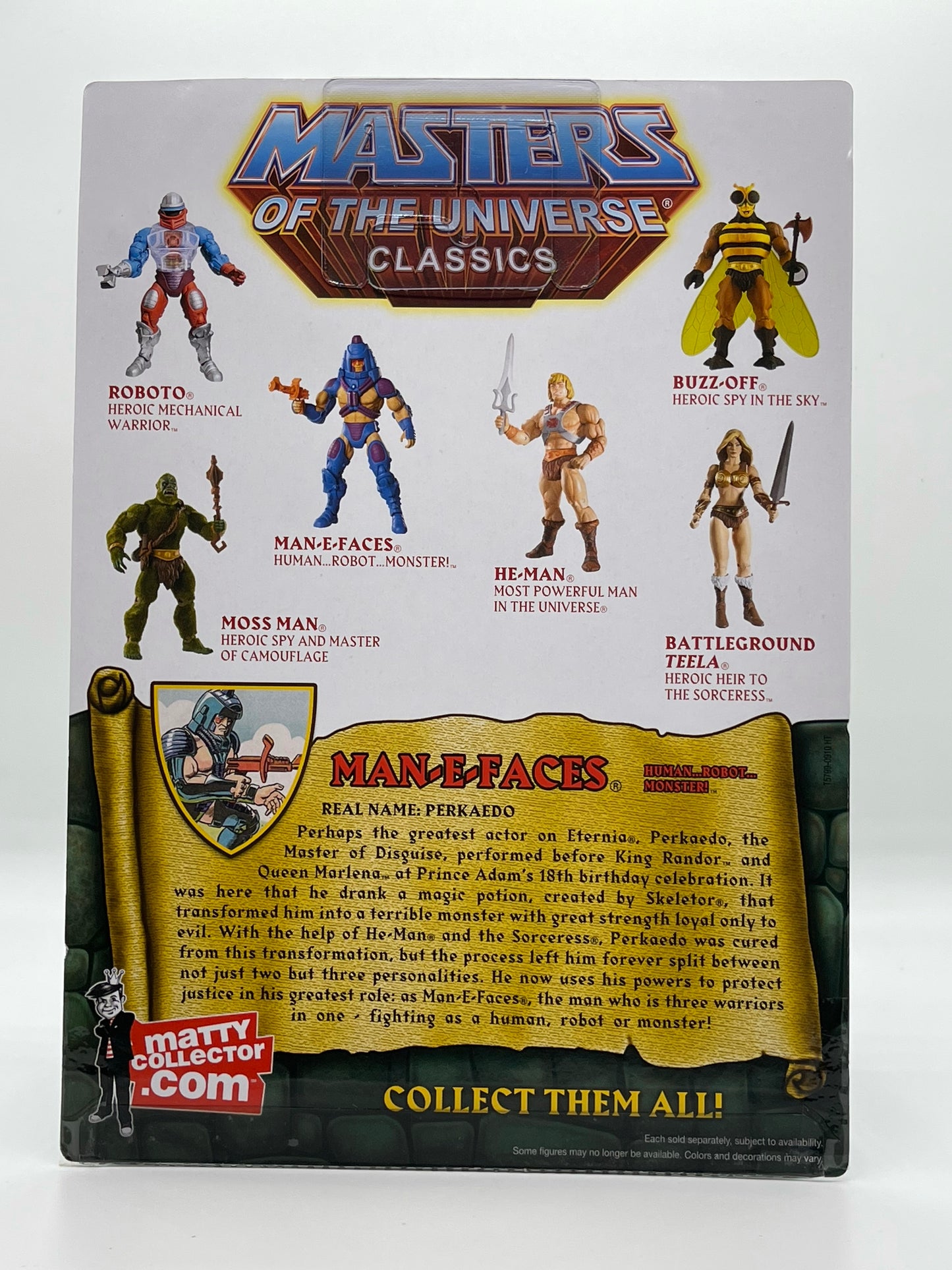 Masters of the Universe Classics Man-E-Faces