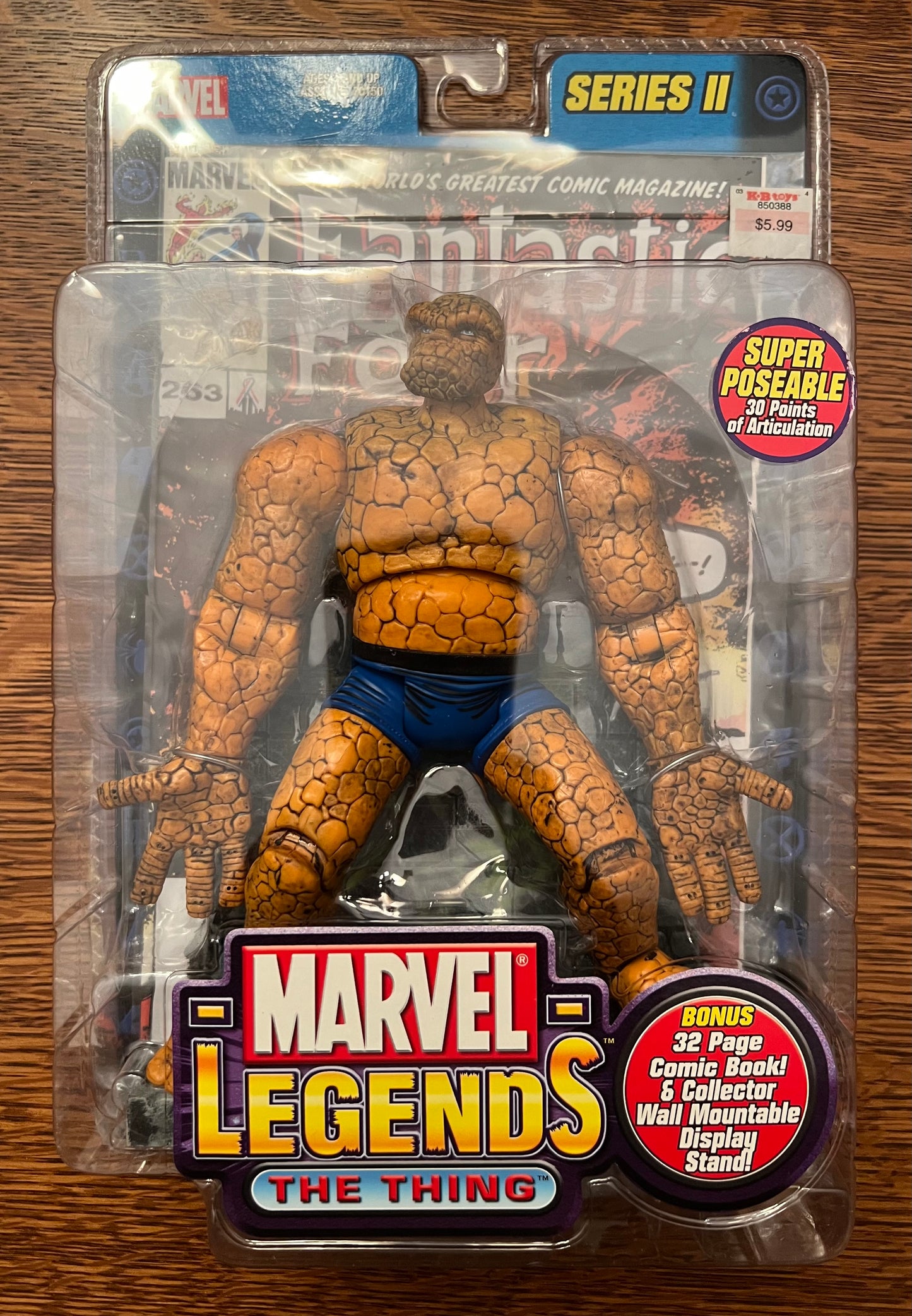 Marvel Legends Toybiz Thing Series 2