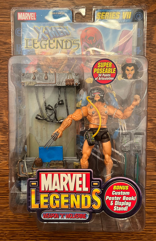 Marvel Legends Toybiz Weapon X Wolverine Series 7