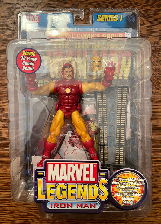 Marvel Legends Toybiz Iron Man Series 1