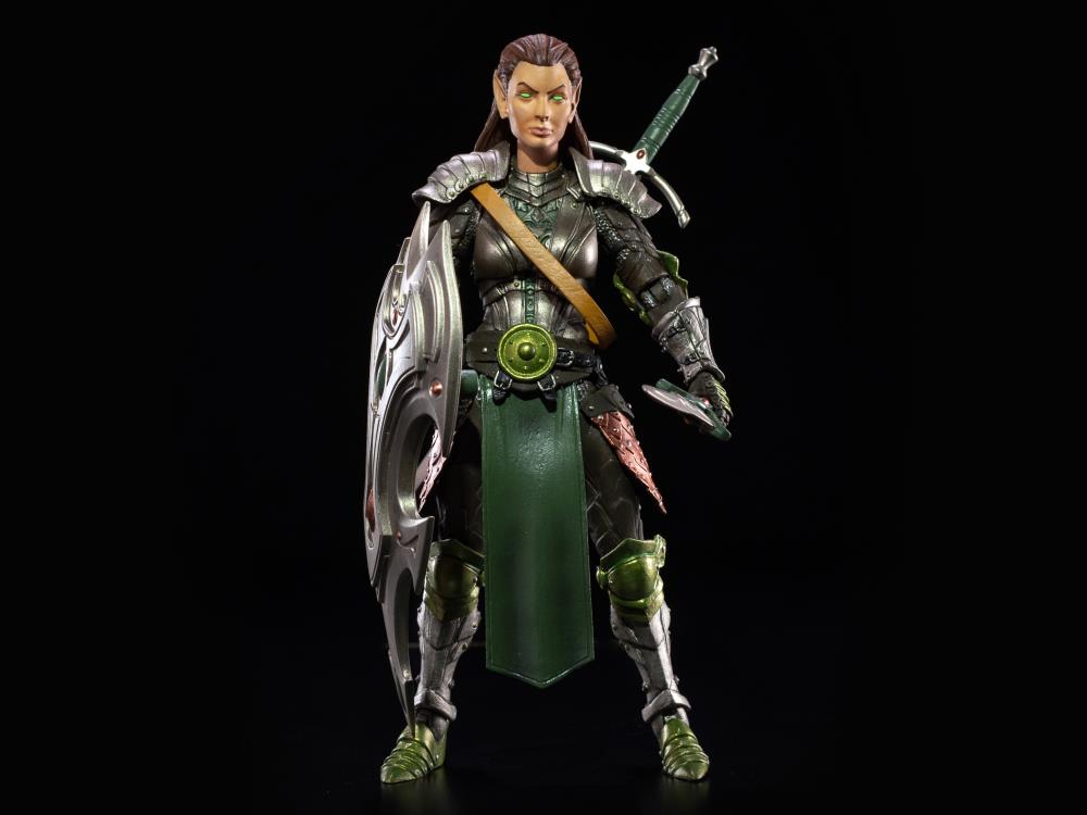 Mythic Legions Tactics: War of the Aetherblade Forge Founders Female Elf Deluxe Legion Builder Figure (With Bonus)