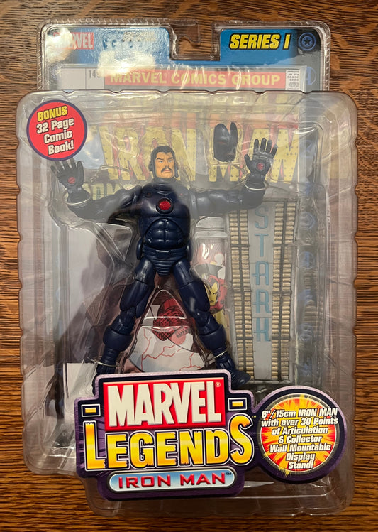 Marvel Legends Toybiz Stealth Iron Man Variant Series 1