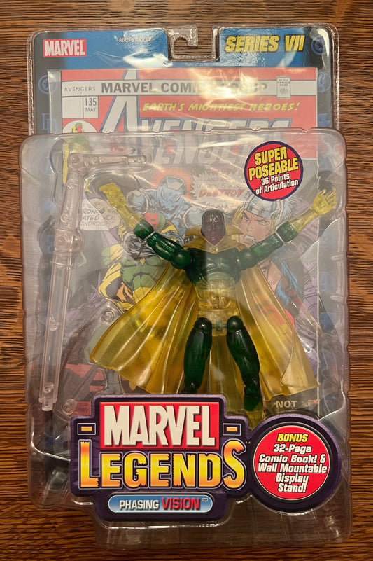 Marvel Legends Toybiz Phasing Vision Series 7