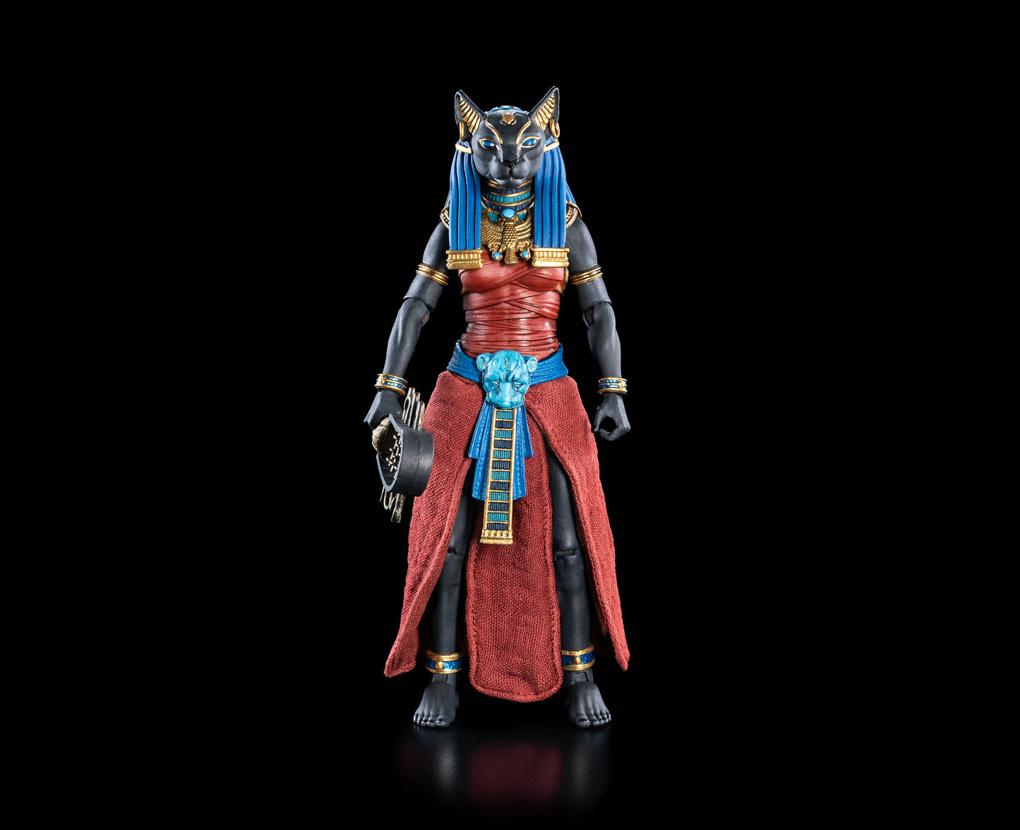 Figure Obscura Retailer Exclusive Black and Red Bastet -  PREORDER