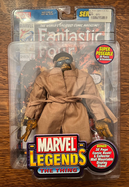 Marvel Legends Toybiz Thing with Cloak Series 2