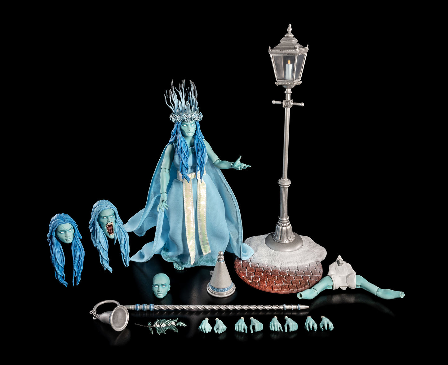 Figure Obscura Retailer Exclusive Haunted Blue Ghost of Christmas Past - PREORDER