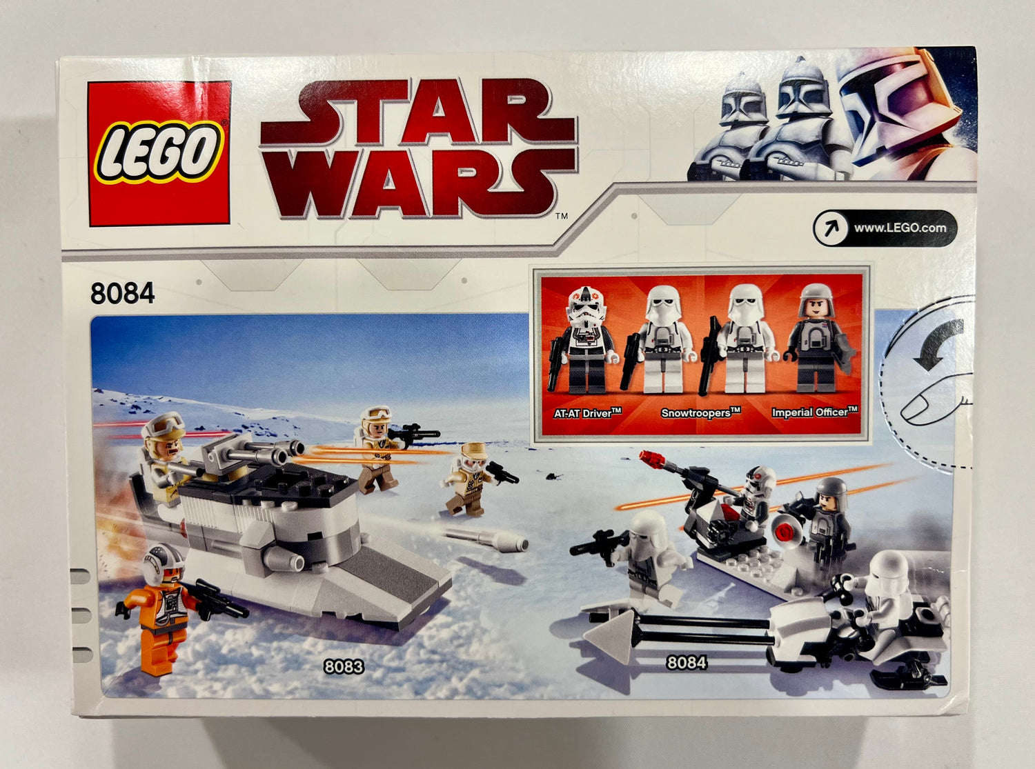 8084 Lego Set 8084 LEGO Star Wars Snowtrooper Battle Pack