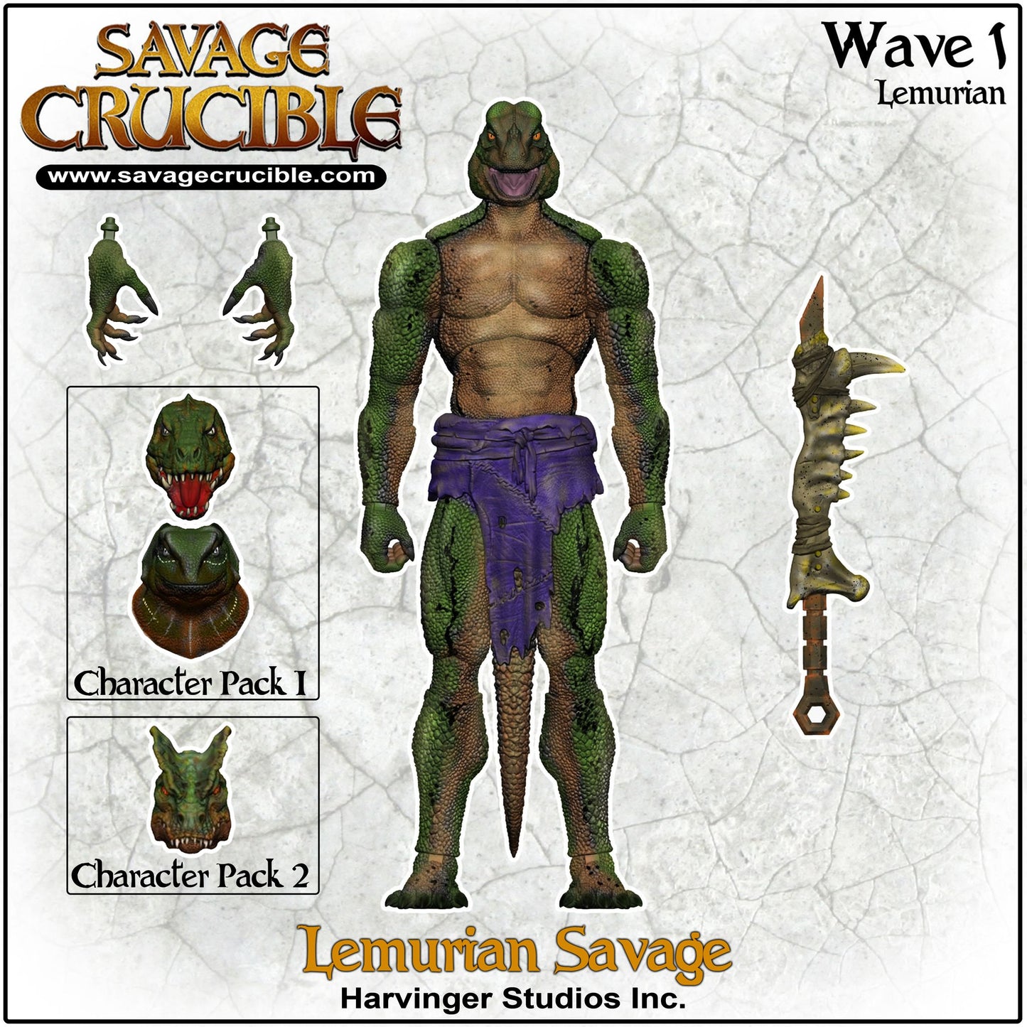 Savage Crucible Lemurian Savage - PREORDER