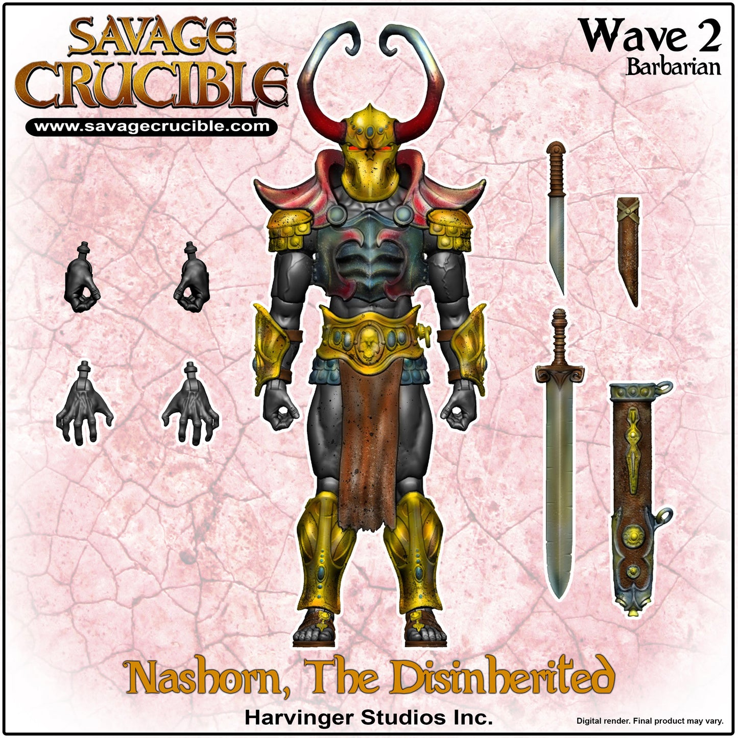 Savage Crucible Wave 2  - Nashorn, The Disinherited PREORDER