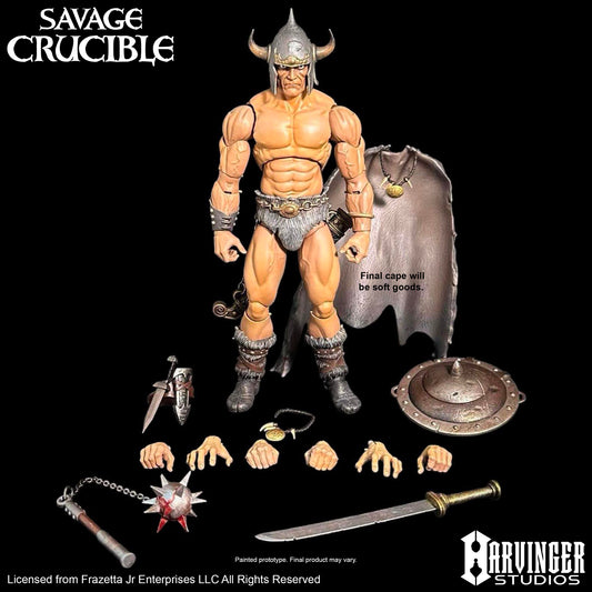 Savage Crucible Wave 2  - Frazettas Warrior with Ball & Chain PREORDER