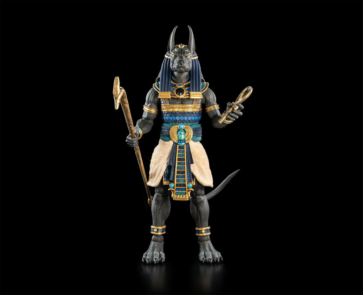 Figure Obscura Retailer Exclusive Black and Blue Anubis