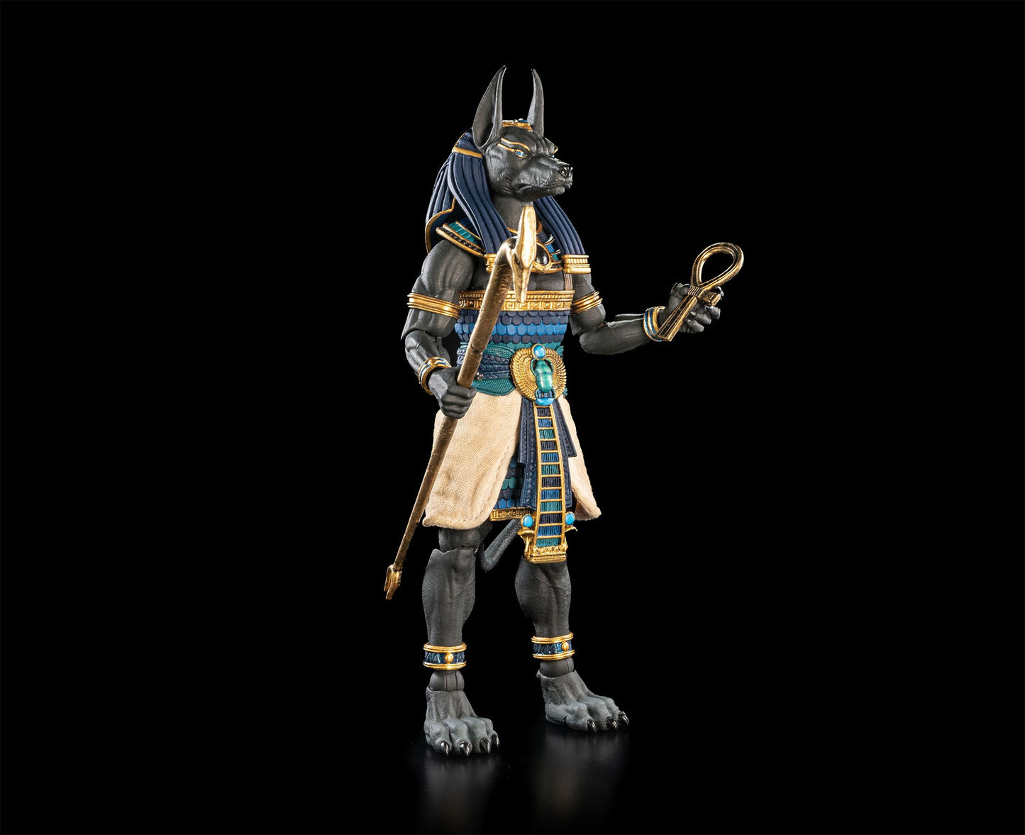 Figure Obscura Retailer Exclusive Black and Blue Anubis