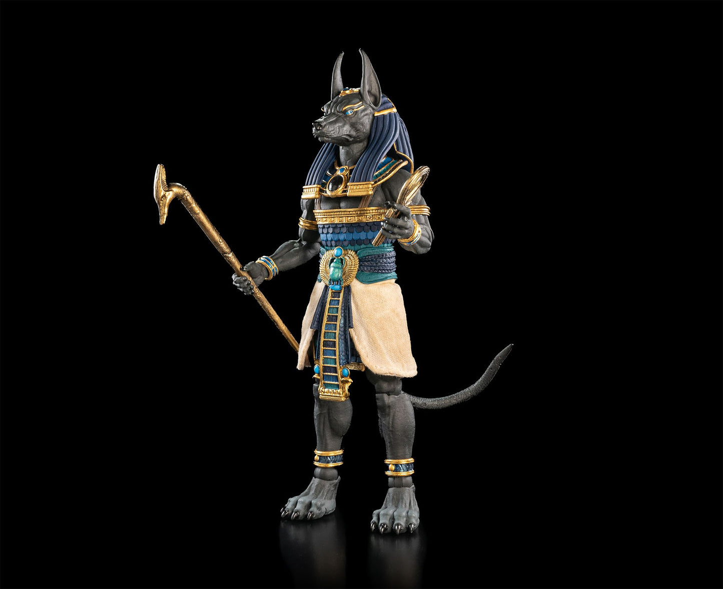 Figure Obscura Retailer Exclusive Black and Blue Anubis