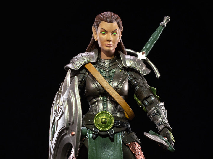 Mythic Legions Tactics: War of the Aetherblade Forge Founders Female Elf Deluxe Legion Builder Figure (With Bonus)