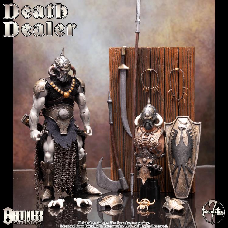 Savage Crucible Frazetta's Death Dealer Action Figure PREORDER