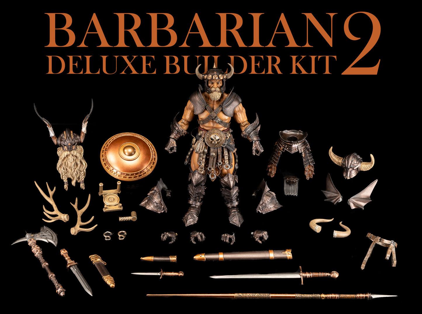 Mythic Legions Deluxe Barbarian Builder Kit 2 PREORDER