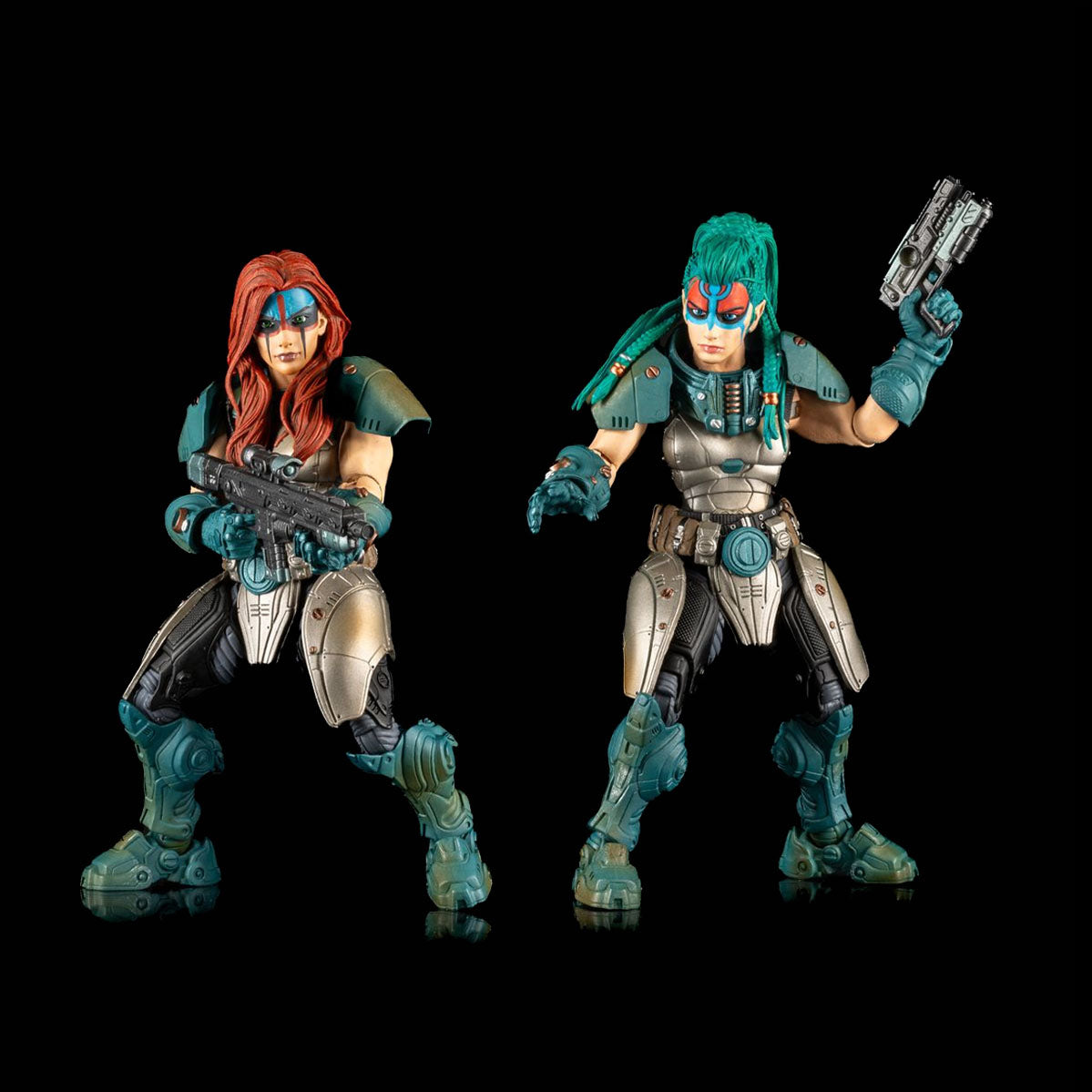 Cosmic Legions Edgehounders Heads Pack