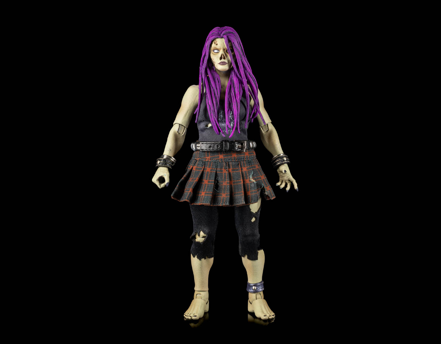 Graveyard Zombies Rocker Zombie Figure (Female) PREORDER