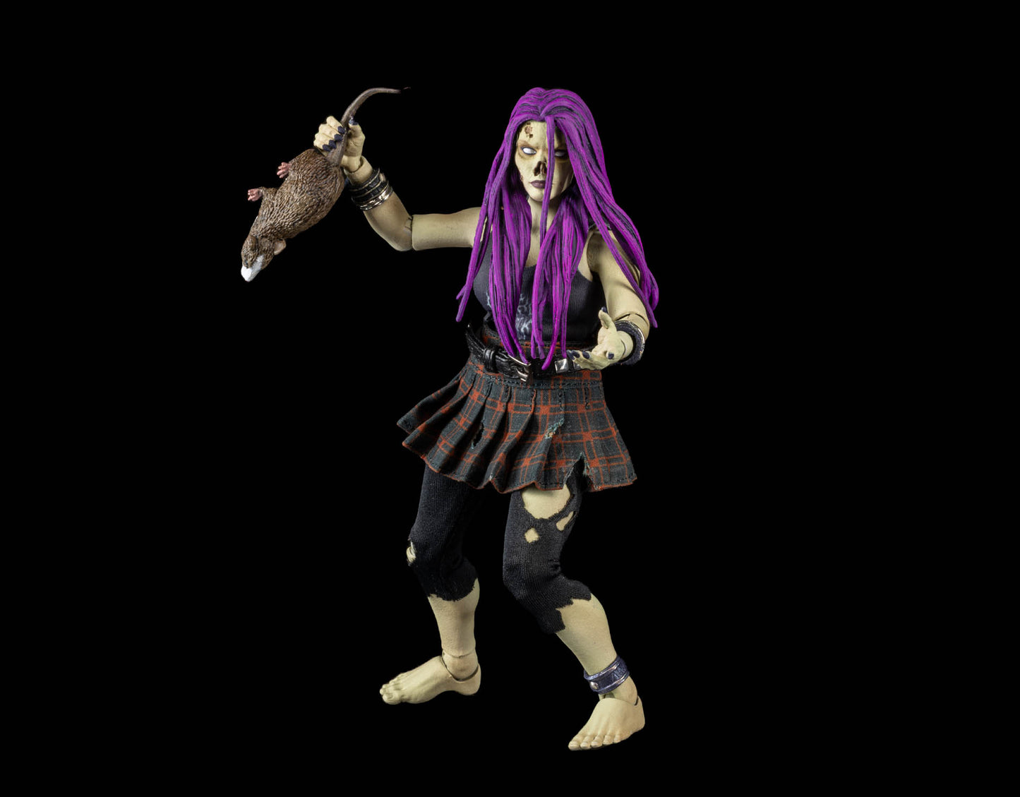 Graveyard Zombies Rocker Zombie Figure (Female) PREORDER