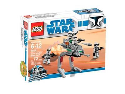 8014 LEGO Star Wars The Clone Wars Clone Walker Battle Pack