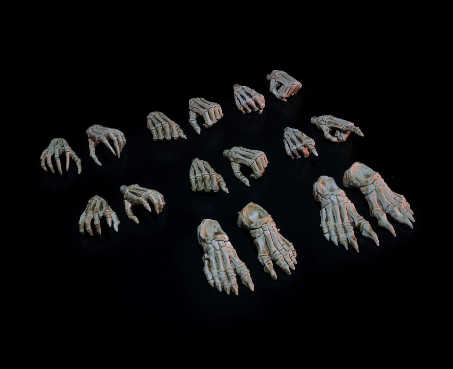 Mythic Legions SKELETONS OF NECRONOMINUS HANDS PACK (Necronominus Wave) - PREORDER