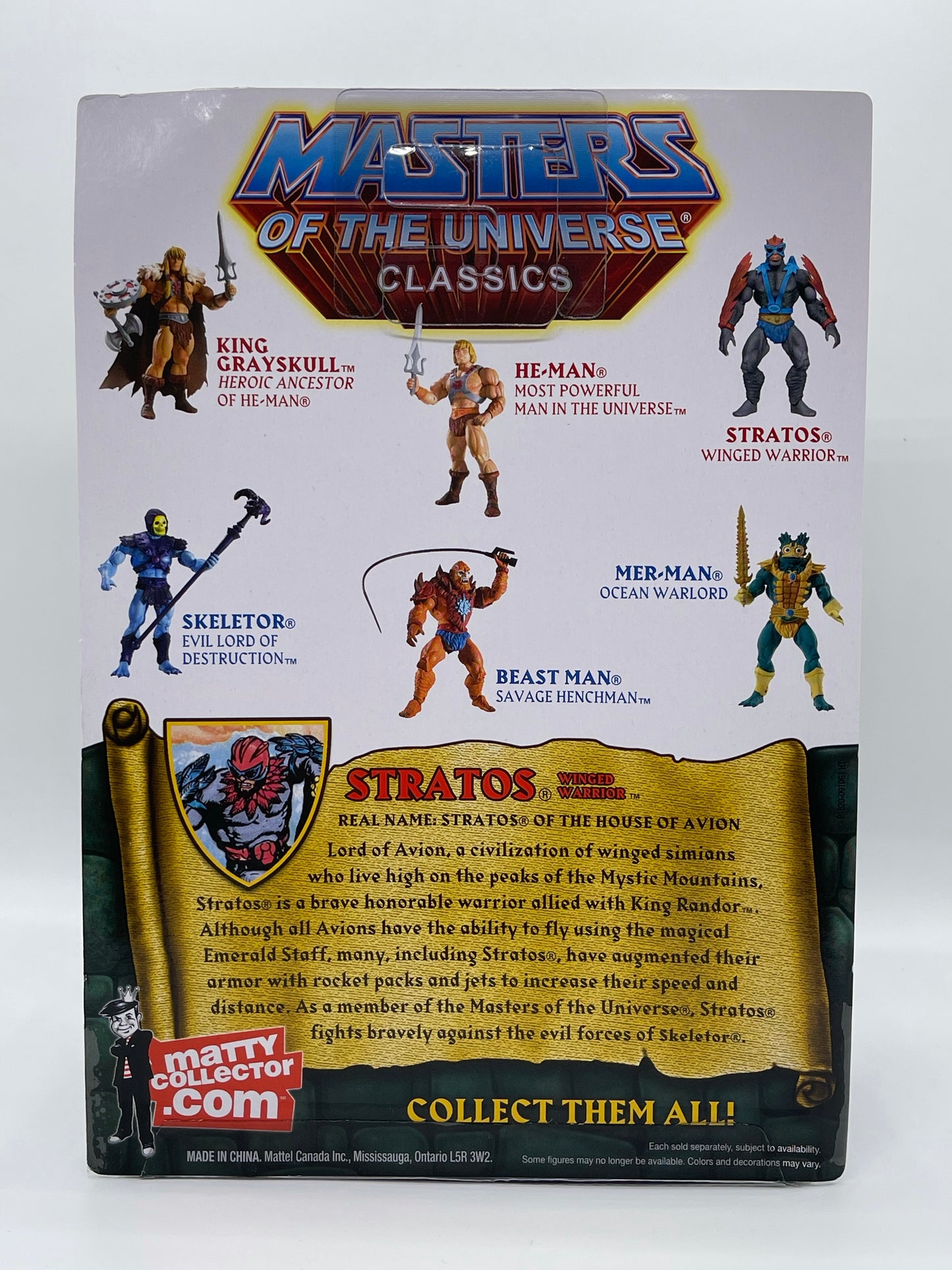 Masters of the Universe Classics Stratos