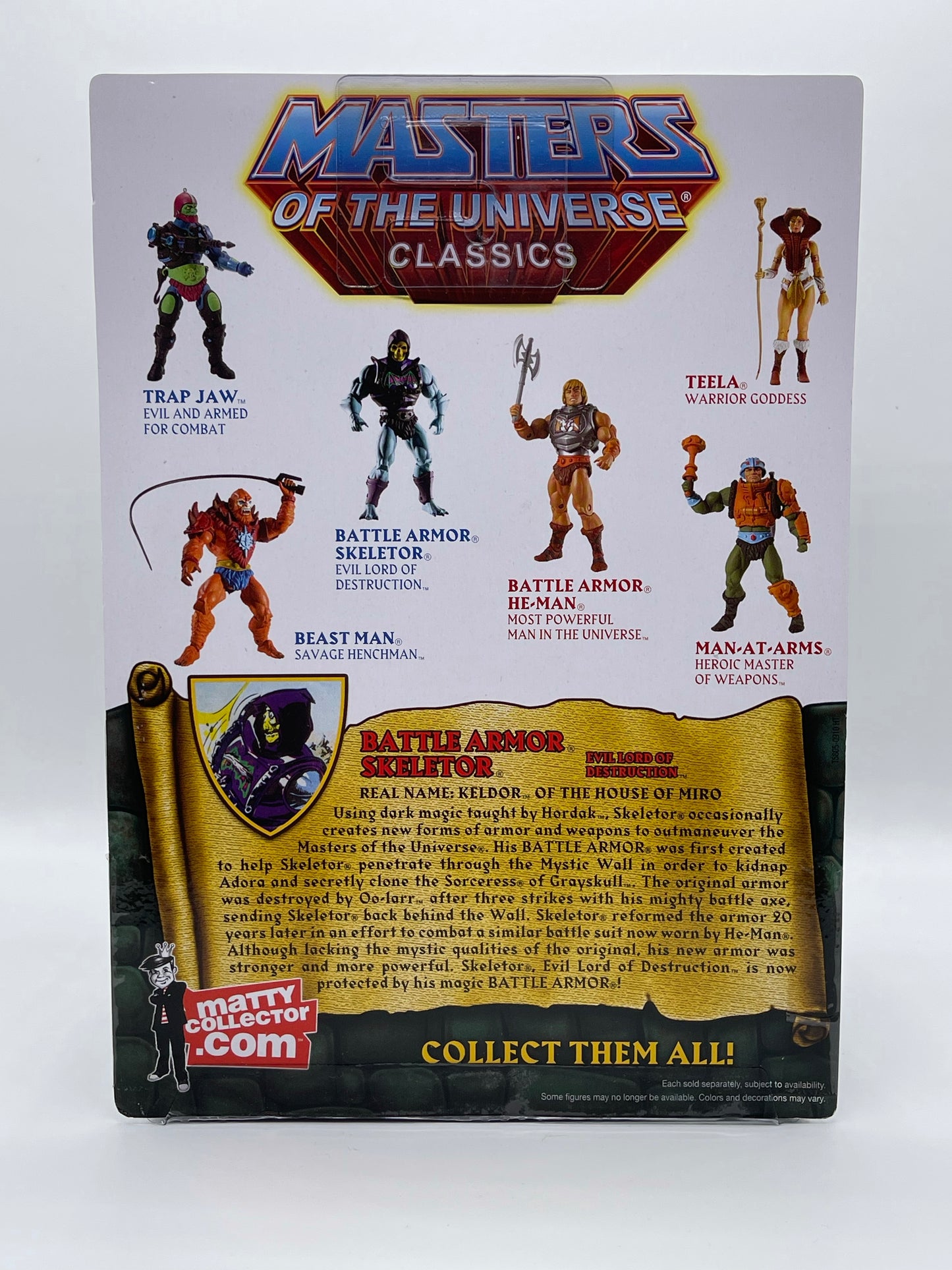 Masters of the Universe Classics Battle Armor Skeletor